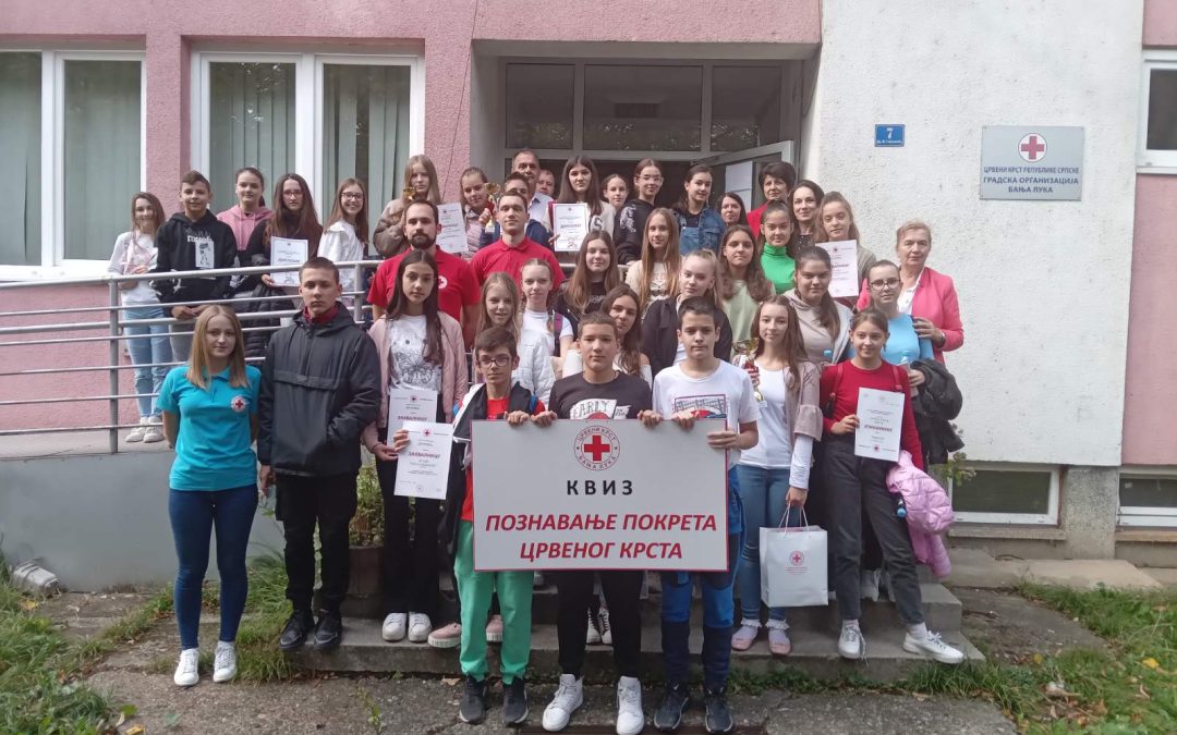 Такмичење ,,Познавање покрета Црвеног крста“